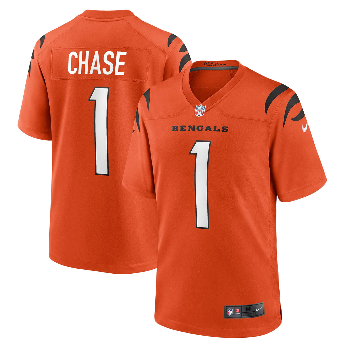 Men's Cincinnati Bengals Ja'Marr Chase Black Jersey
