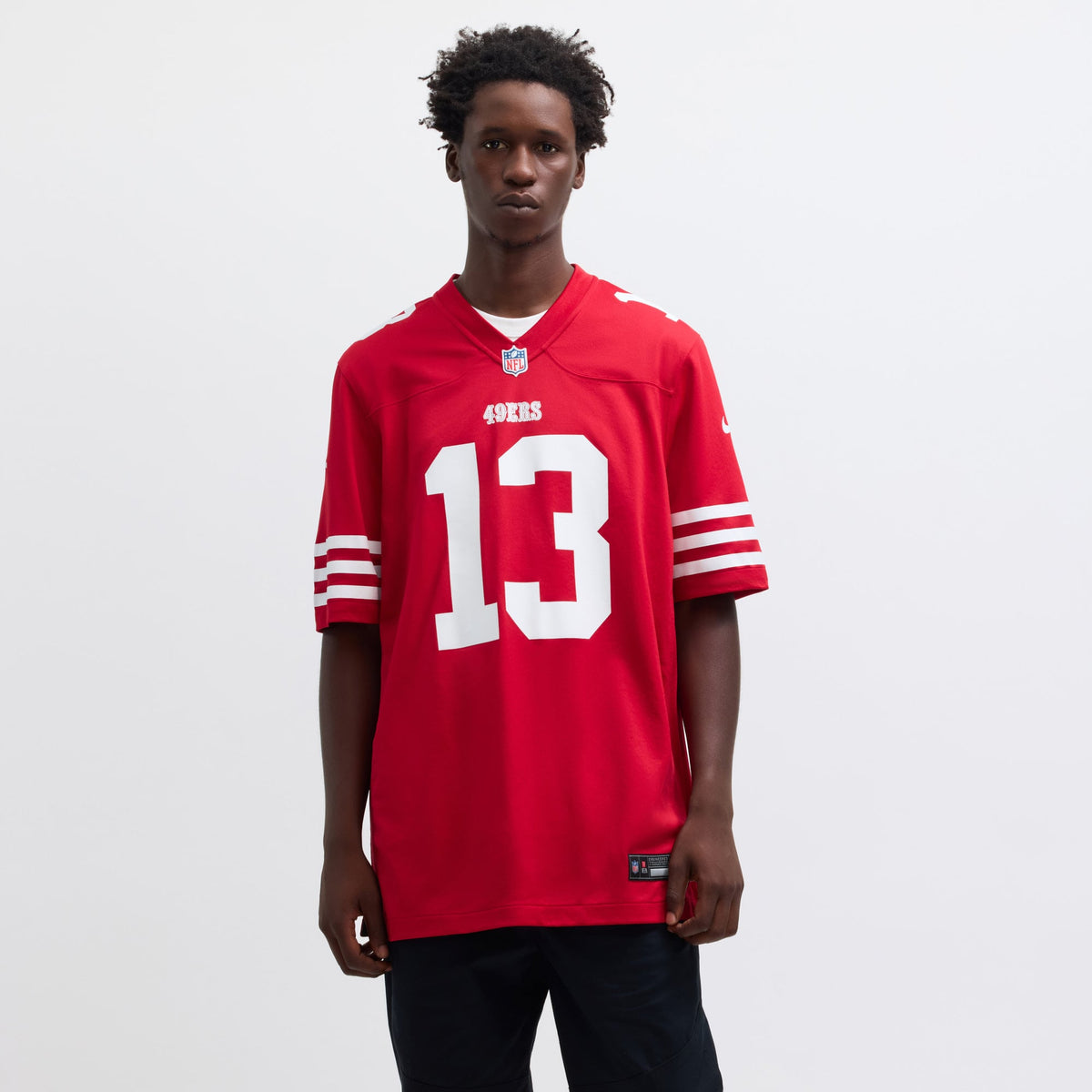 Men's San Francisco 49ers Brock Purdy White Game Player Jersey