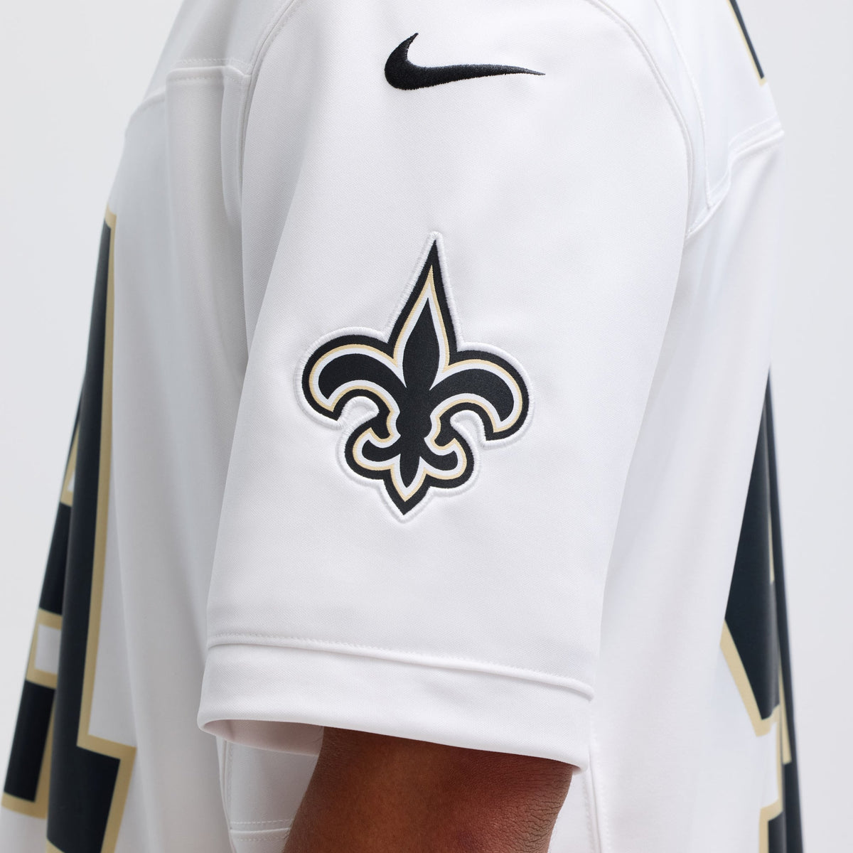 Men's New Orleans Saints Alvin Kamara White Jersey