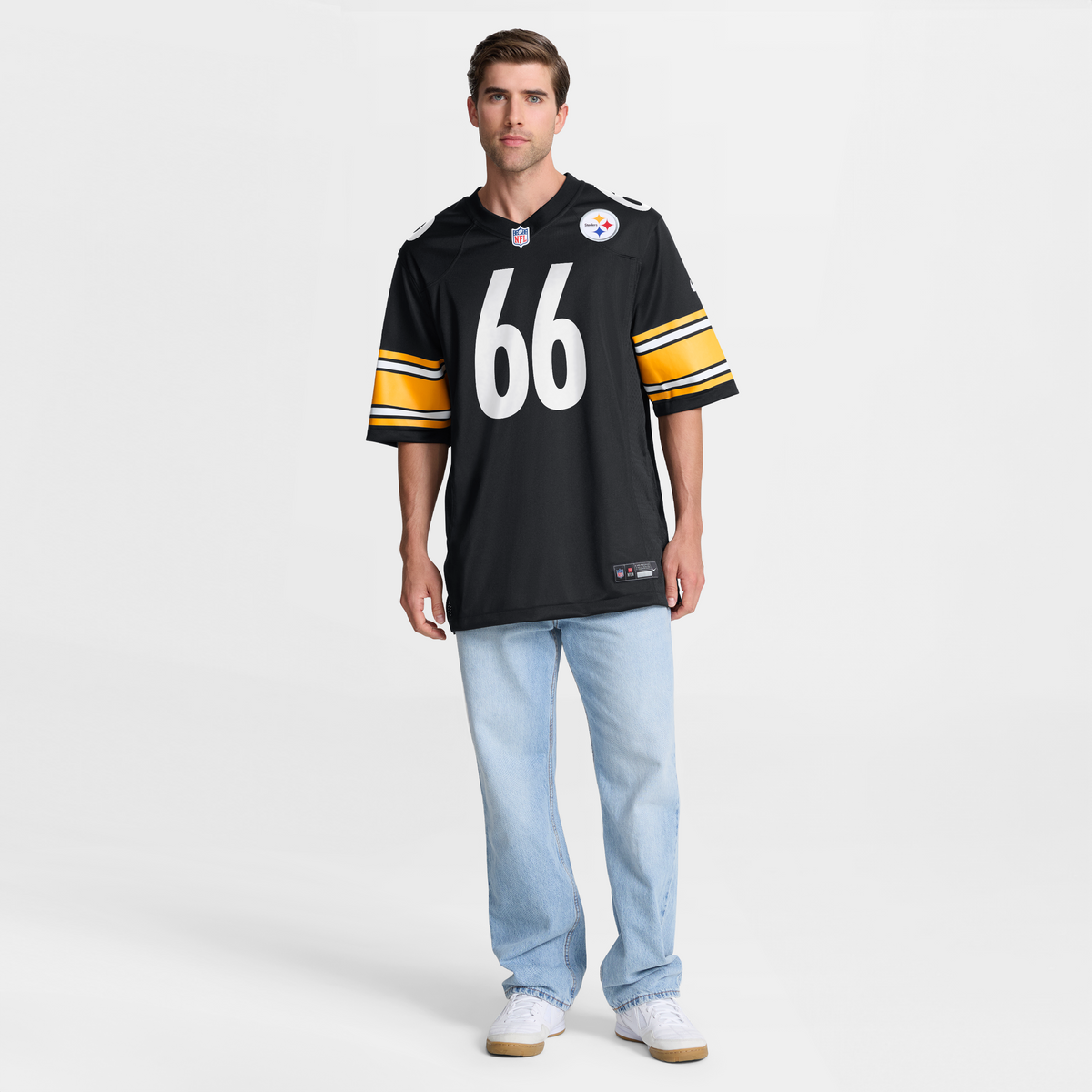 Men's Pittsburgh Steelers Mason McCormick Black Jersey