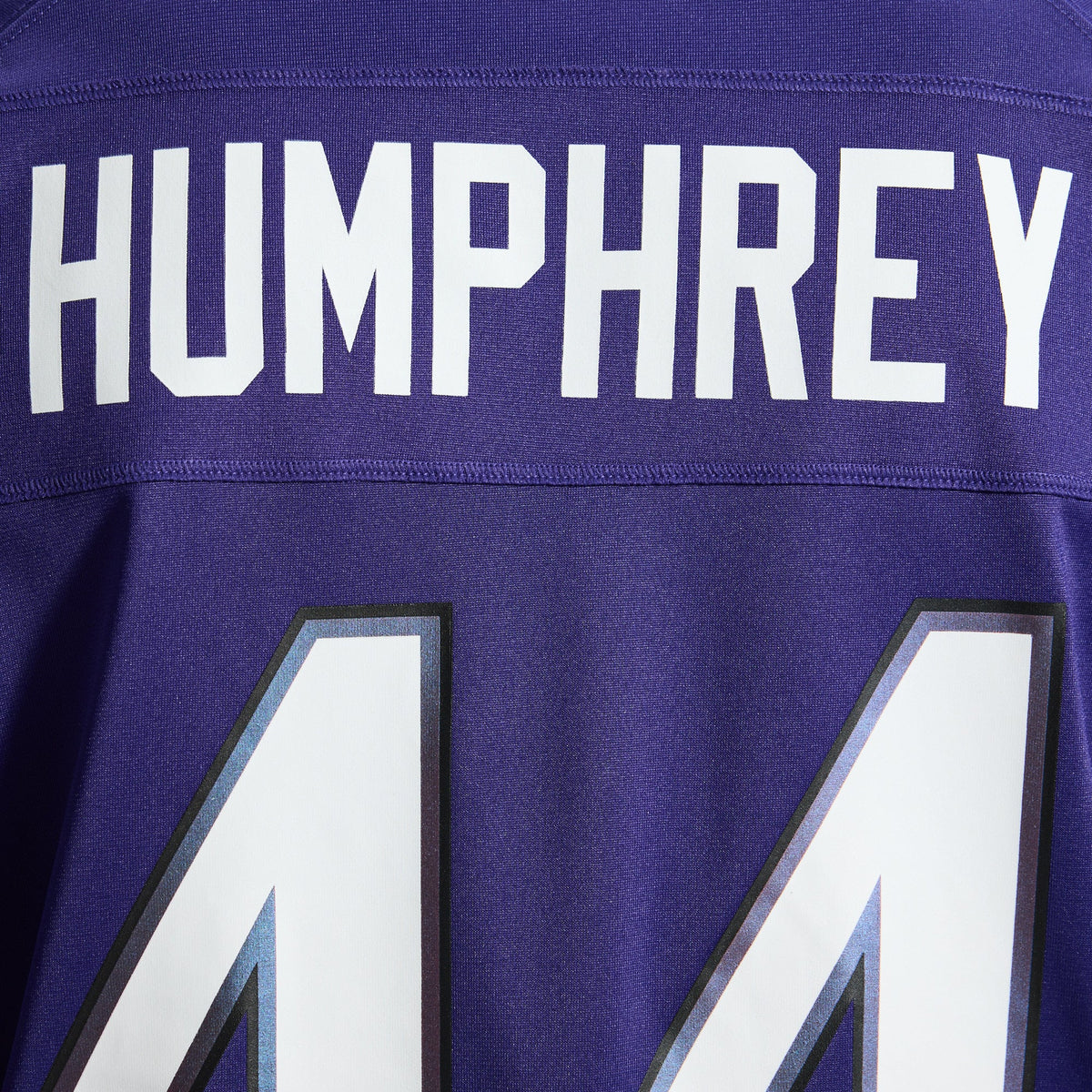 Men's Baltimore Ravens Marlon Humphrey Purple Team Jersey