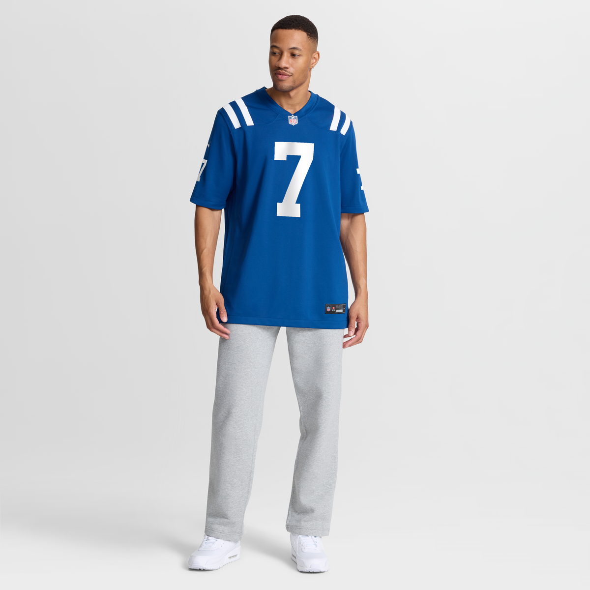Men's Indianapolis Colts Charvarius Ward Royal Team Jersey