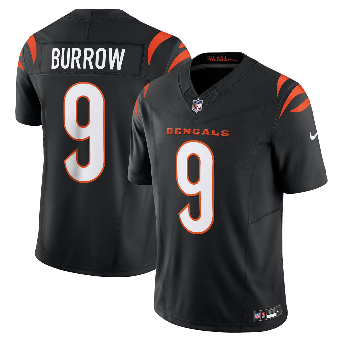 Men's Cincinnati Bengals Joe Burrow White Jersey