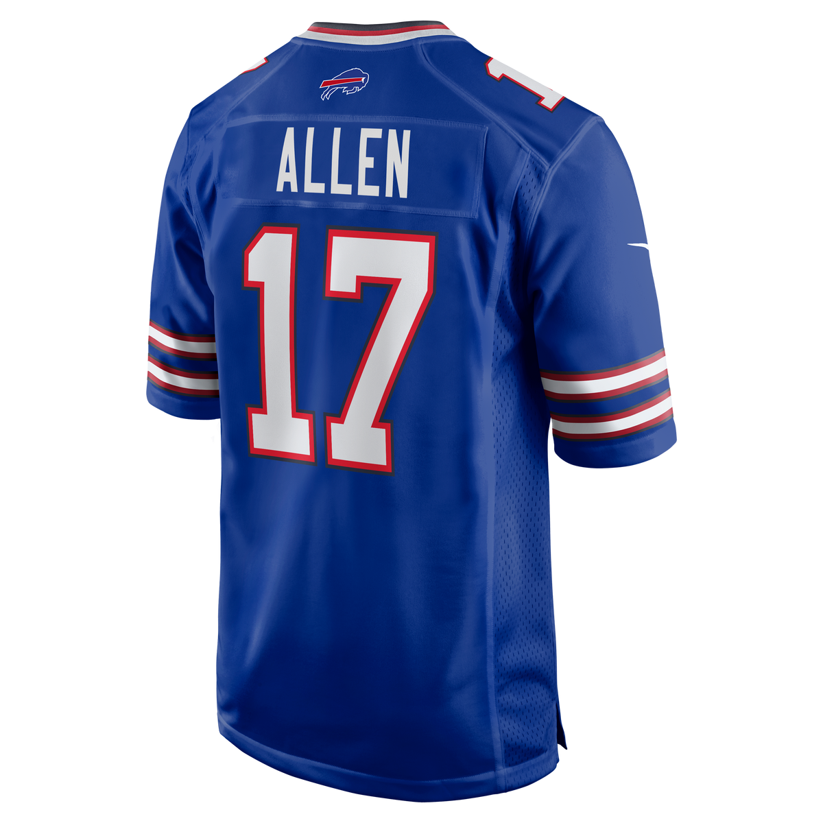 Men's Buffalo Bills Josh Allen White Game Player Jersey