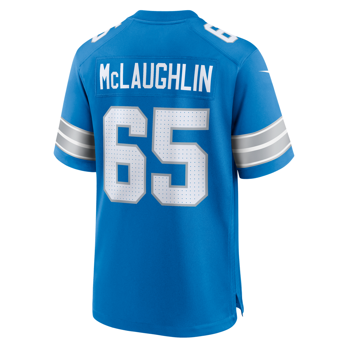 Men's Detroit Lions Seth McLaughlin Blue Team Jersey