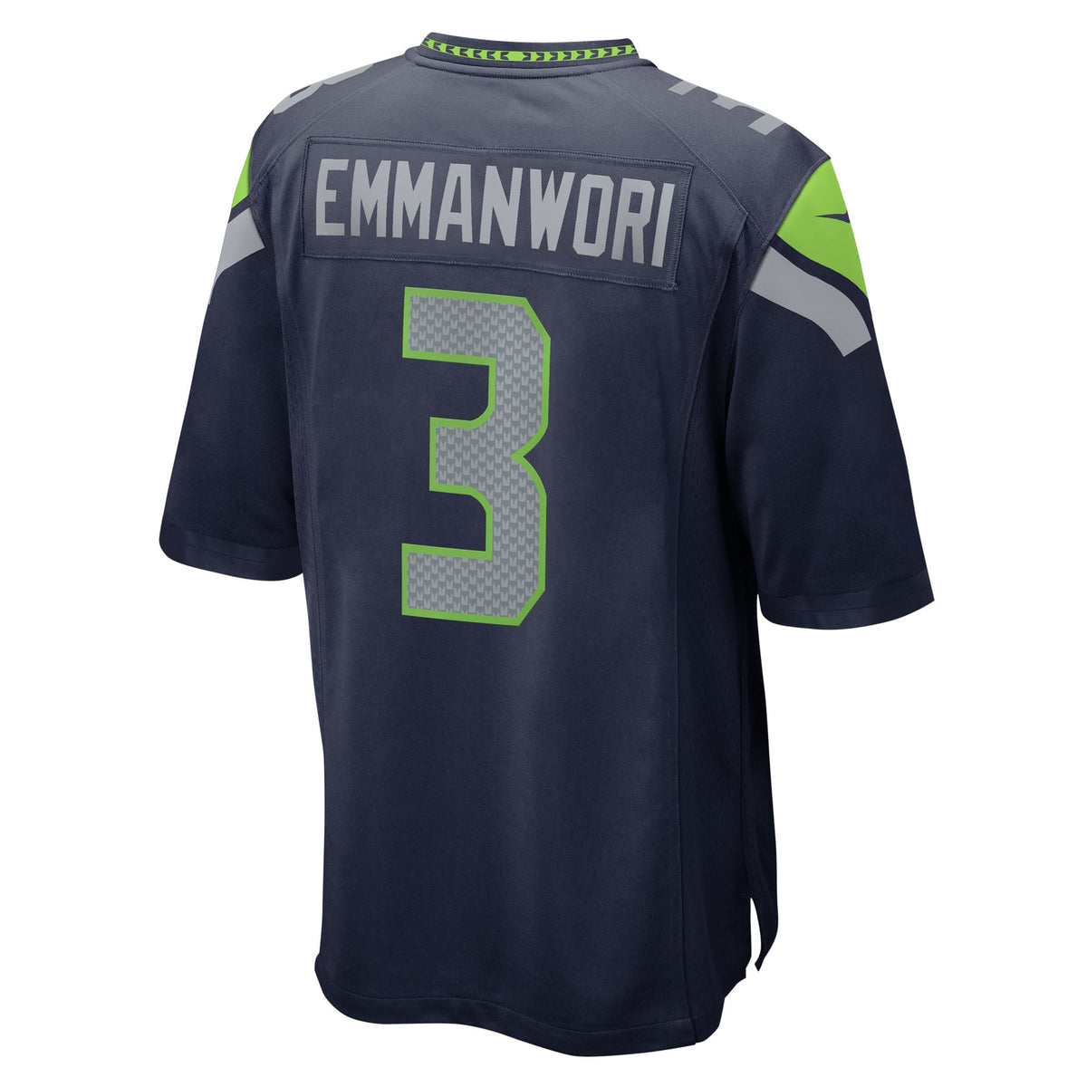 Men's Seattle Seahawks Nick Emmanwori White Jersey