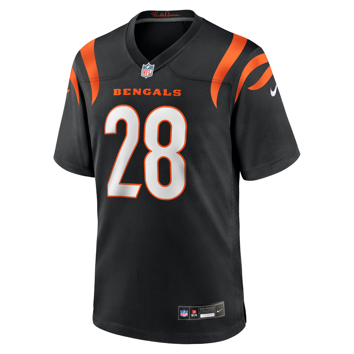 Men's Cincinnati Bengals Josh Newton Black Jersey