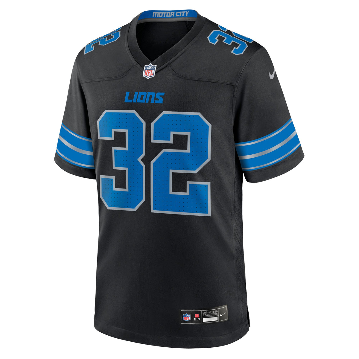 Men's Detroit Lions Brian Branch White White Jersey