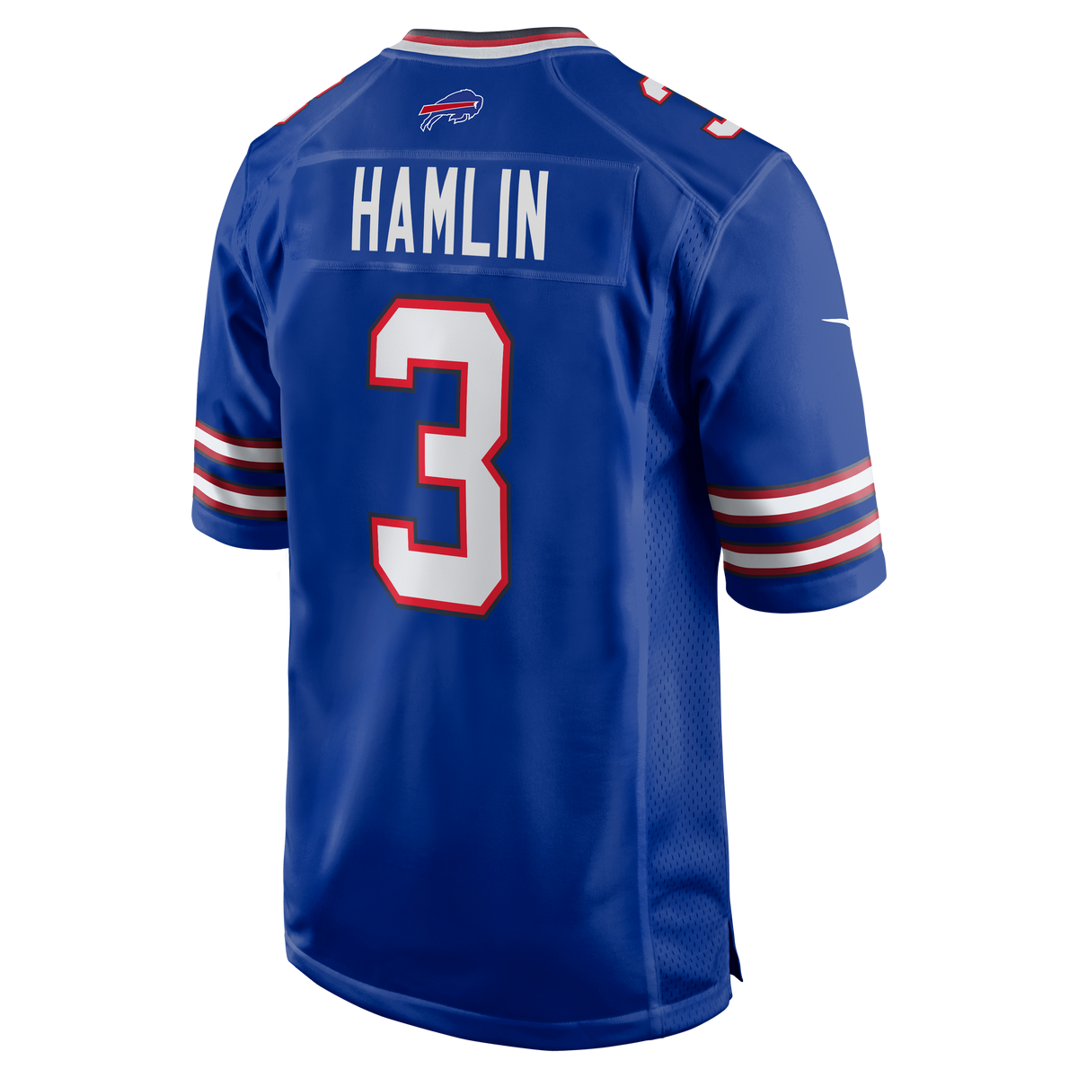 Men's Buffalo Bills Damar Hamlin White Jersey
