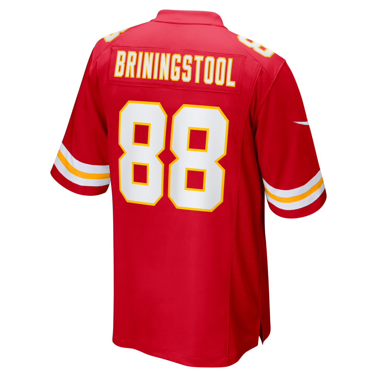 Men's Kansas City Chiefs Jake Briningstool Red Team Jersey