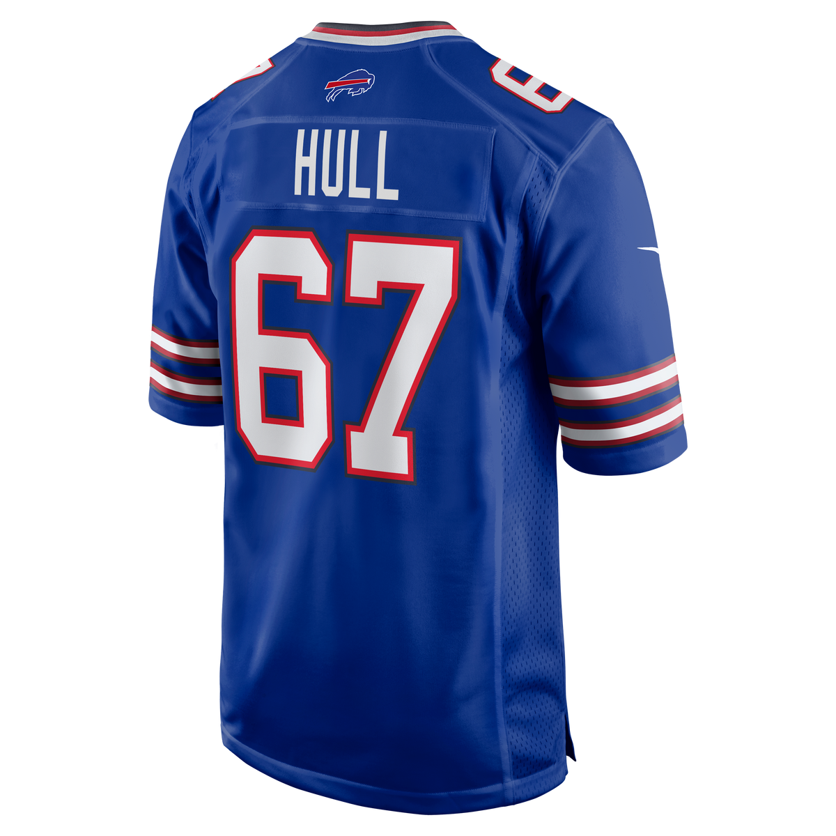 Men's Buffalo Bills Kent Hull Royal Game Retired Player Jersey