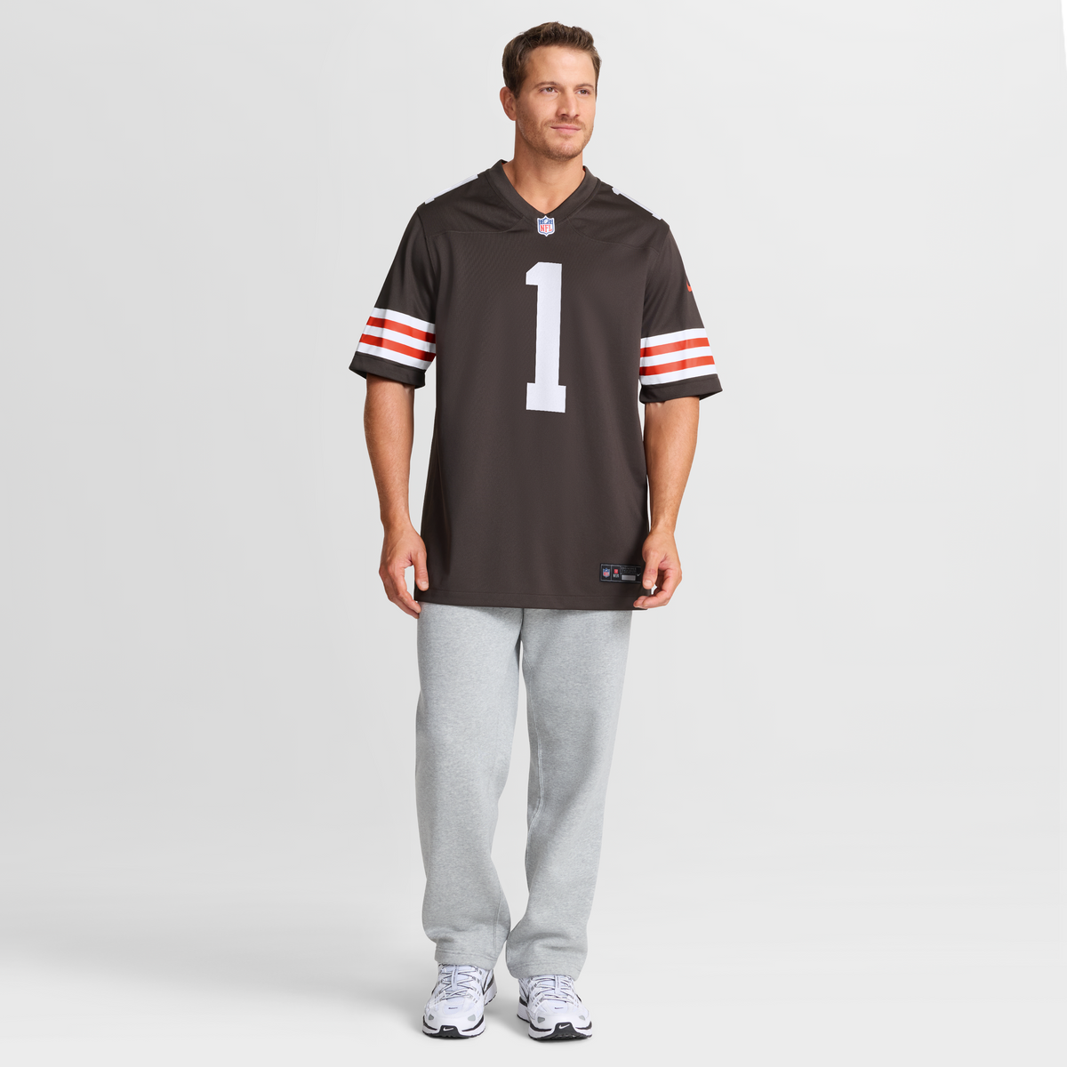 Men's Cleveland Browns KC Concepcion Jr Brown Team Jersey