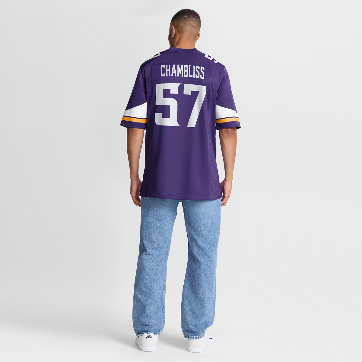 Men's Minnesota Vikings Chaz Chambliss Purple Team Jersey
