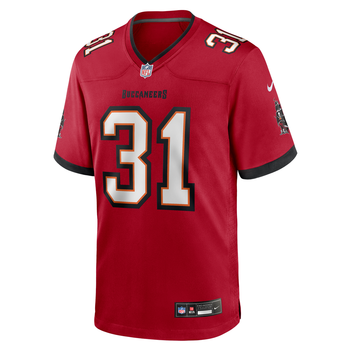 Men's Tampa Bay Buccaneers Antoine Winfield Jr Red Jersey