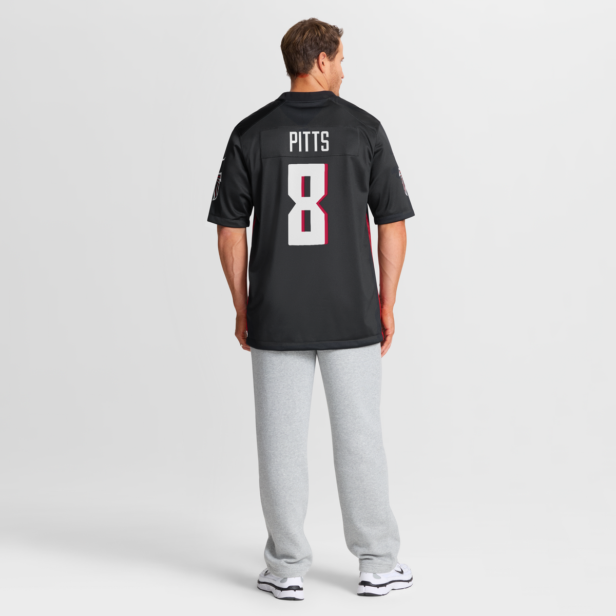Men's Atlanta Falcons Kyle Pitts Black Jersey