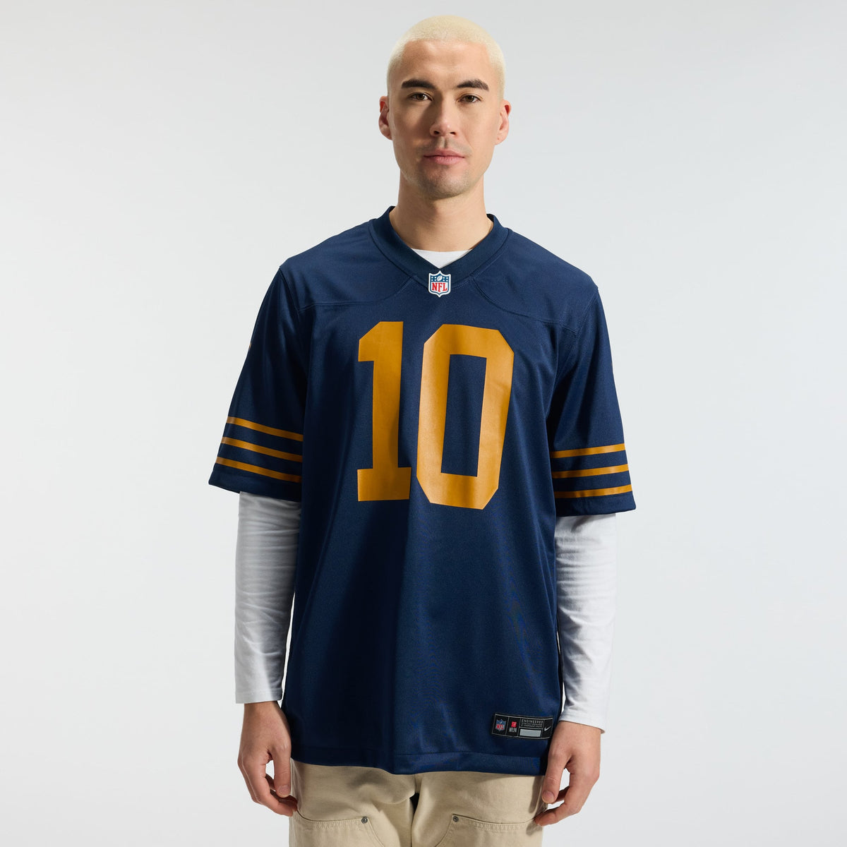 Men's Green Bay Packers Love White Jersey