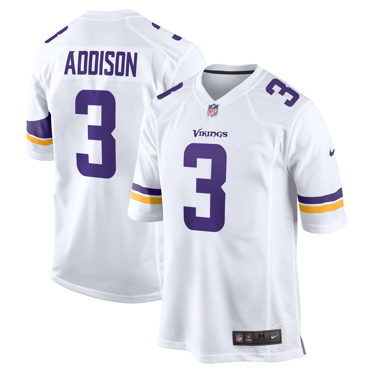 Men's Minnesota Vikings Addison Purple Alternate Jersey