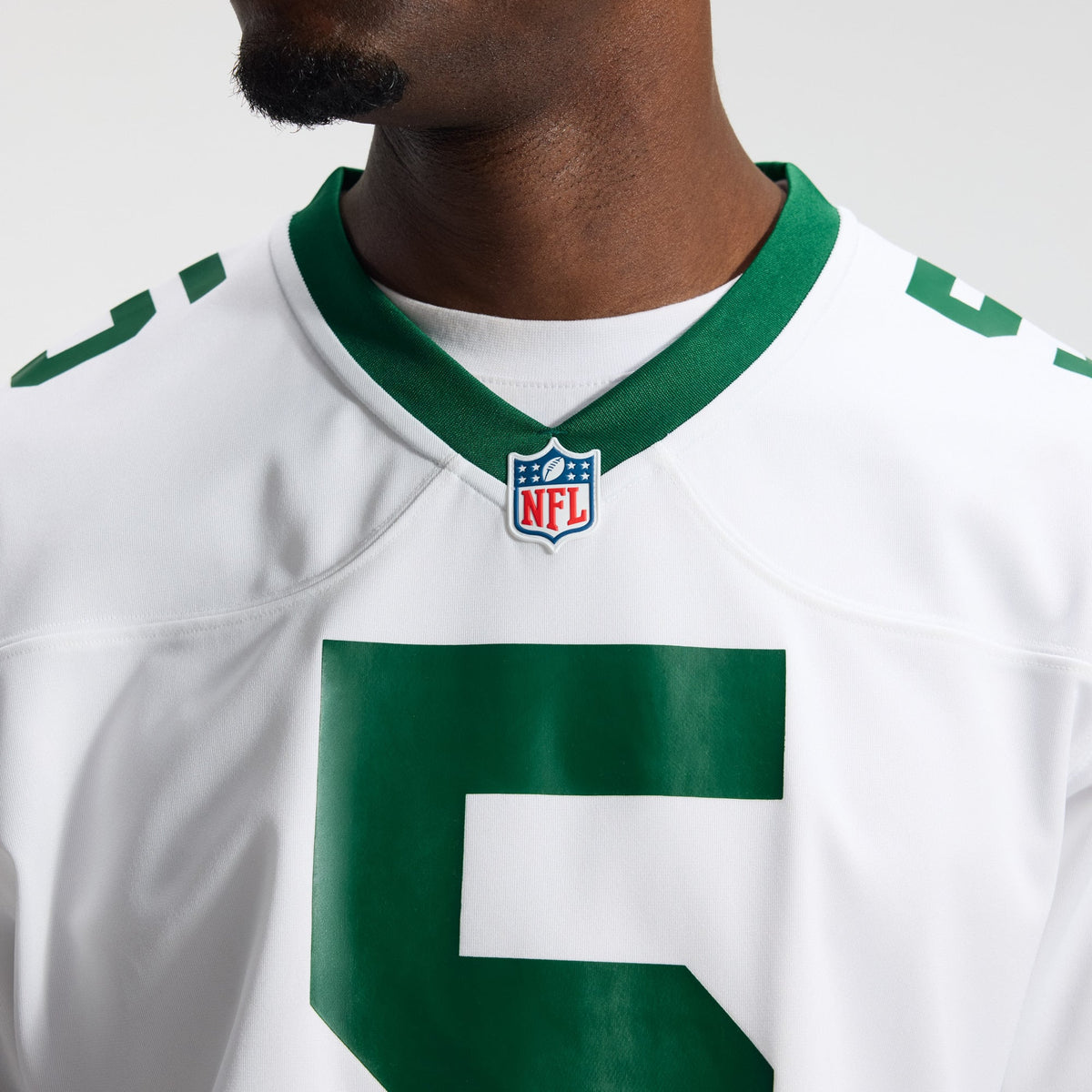 Men's New York Jets Garrett Wilson Legacy White Jersey