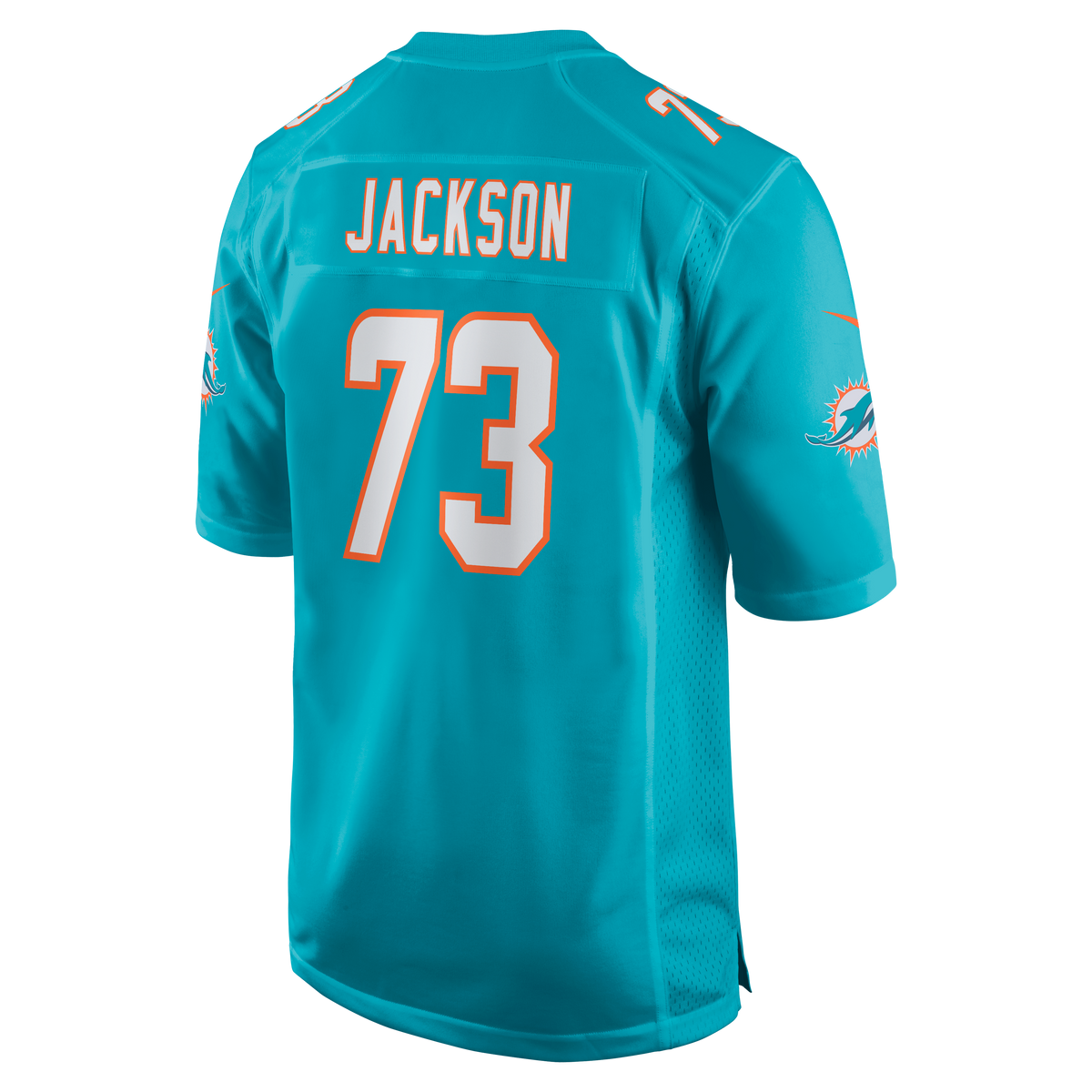 Men's Miami Dolphins Austin Jackson Aqua Jersey