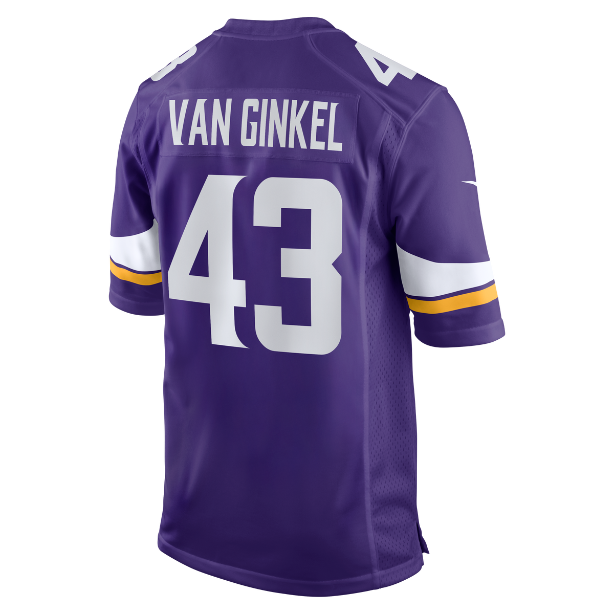 Men's Minnesota Vikings Andrew Van Ginkel White Alternate Jersey