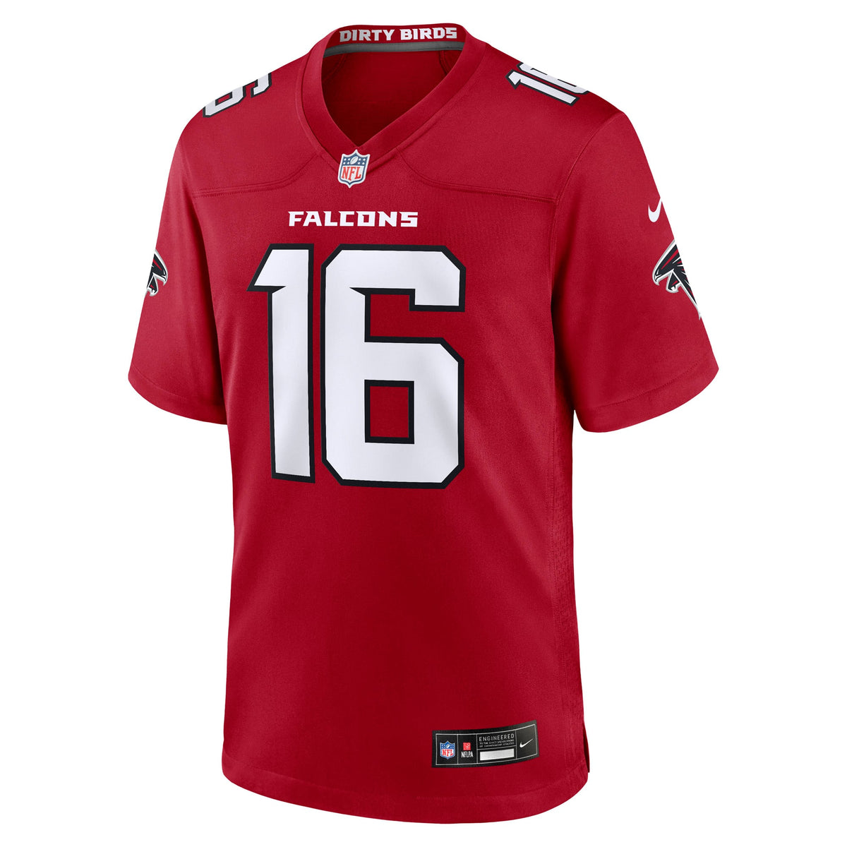 Men's Atlanta Falcons Jake Bailey Red Team Jersey