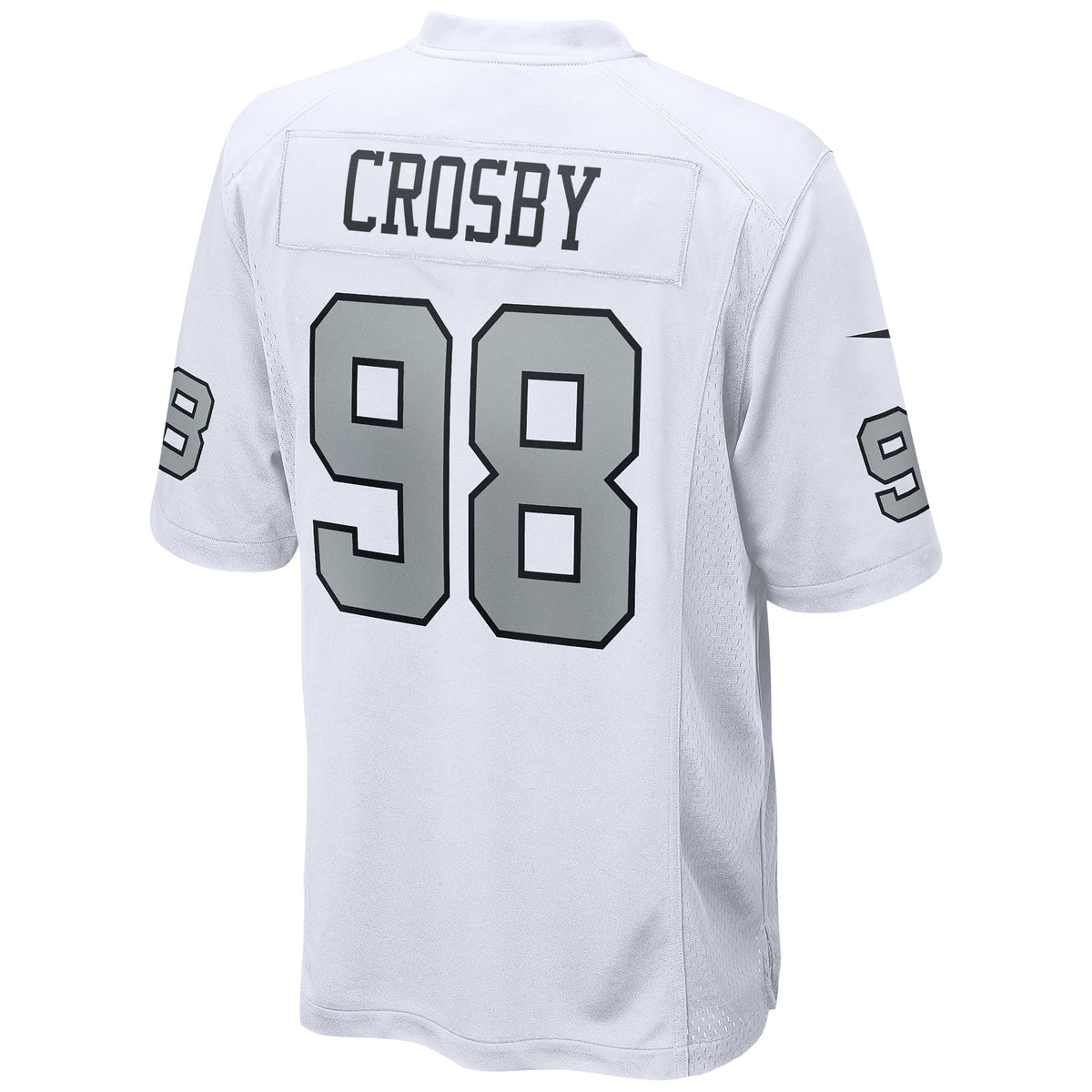 Men's Las Vegas Raiders Maxx Crosby White Alternate Jersey