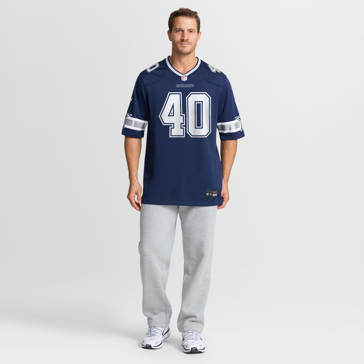 Men's Dallas Cowboys Von Miller White Jersey
