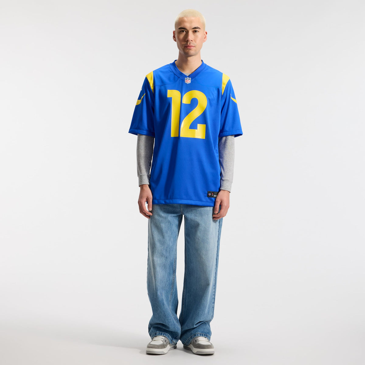 Men's Los Angeles Rams Puka Nacua White White Game Player Jersey