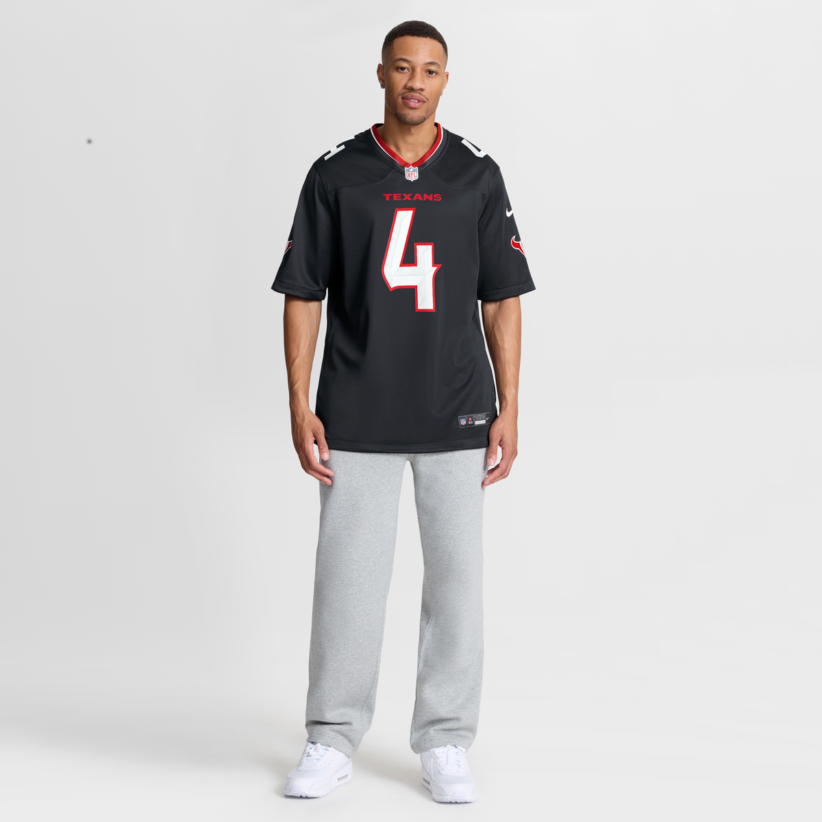 Men's Houston Texans Woody Marks Navy Team Jersey