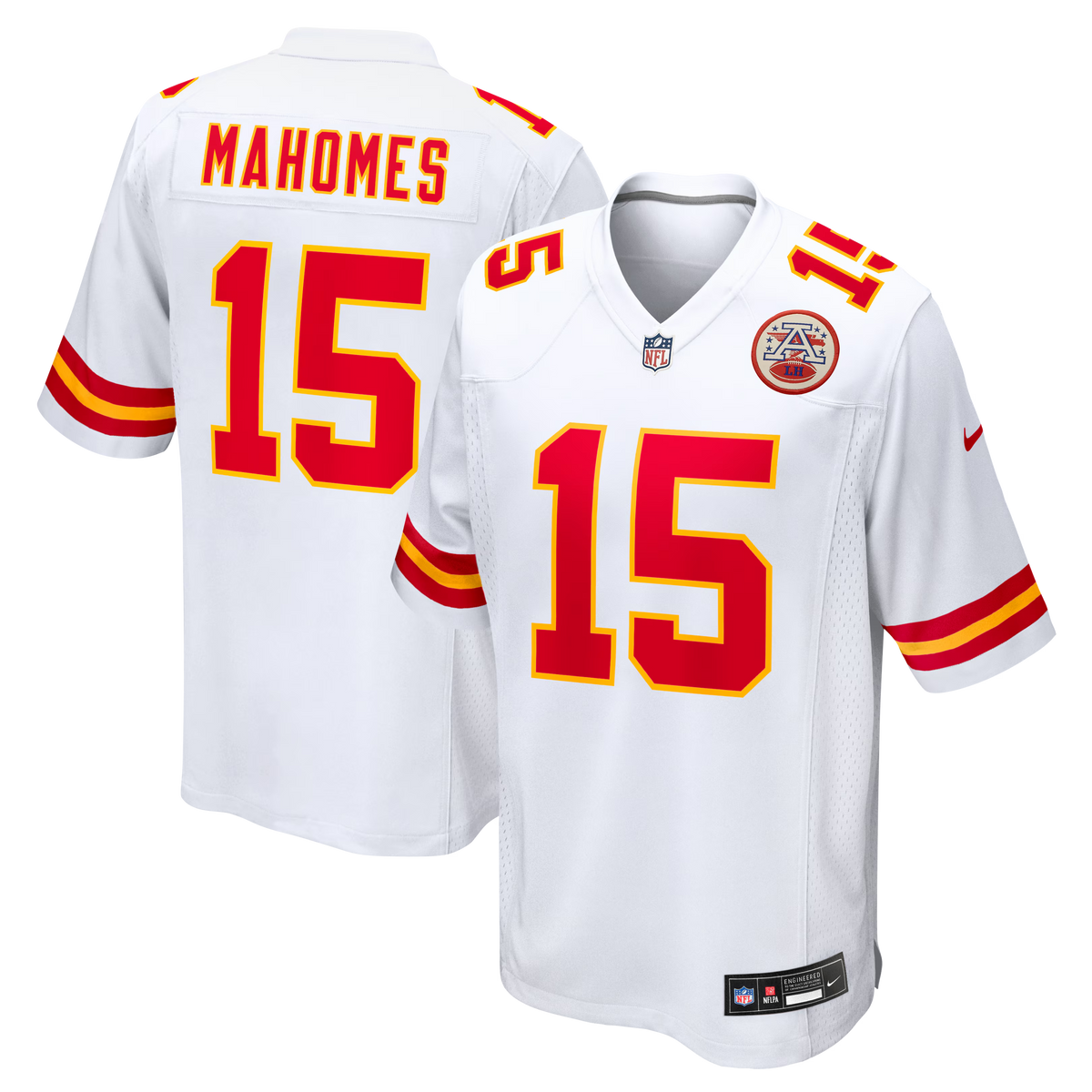 Men's Kansas City Chiefs Patrick Mahomes Red Jersey