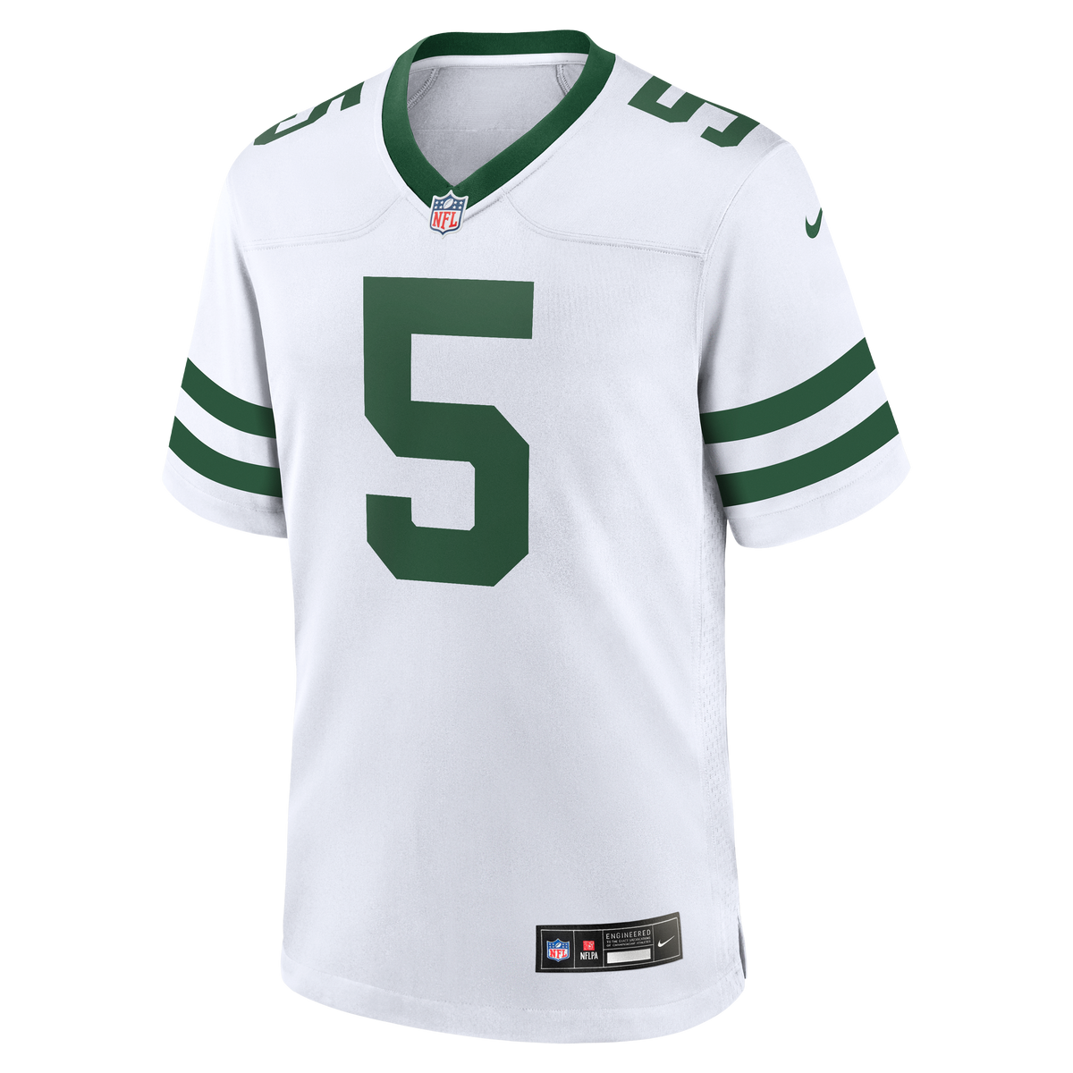 Men's New York Jets Garrett Wilson Legacy White Jersey