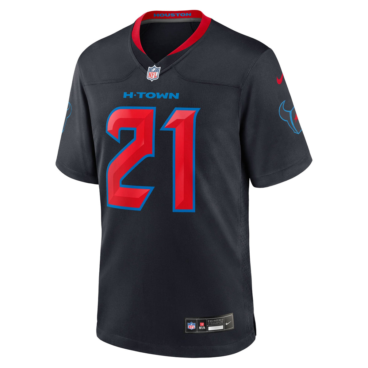 Men's Houston Texans Nick Chubb Navy Alternate 2 Jersey