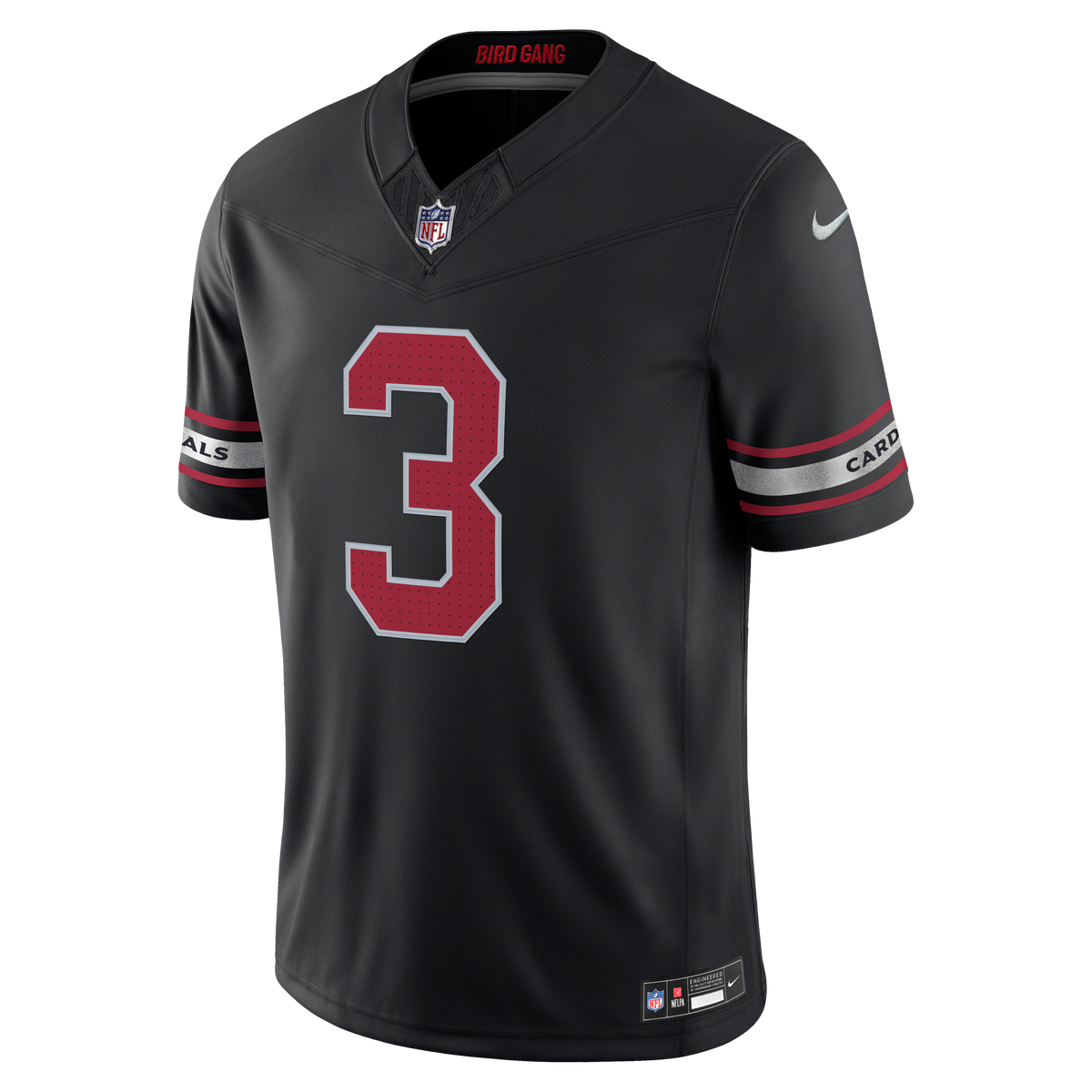 Men's Arizona Cardinals Budda Baker Black Alternate Stitched Jersey