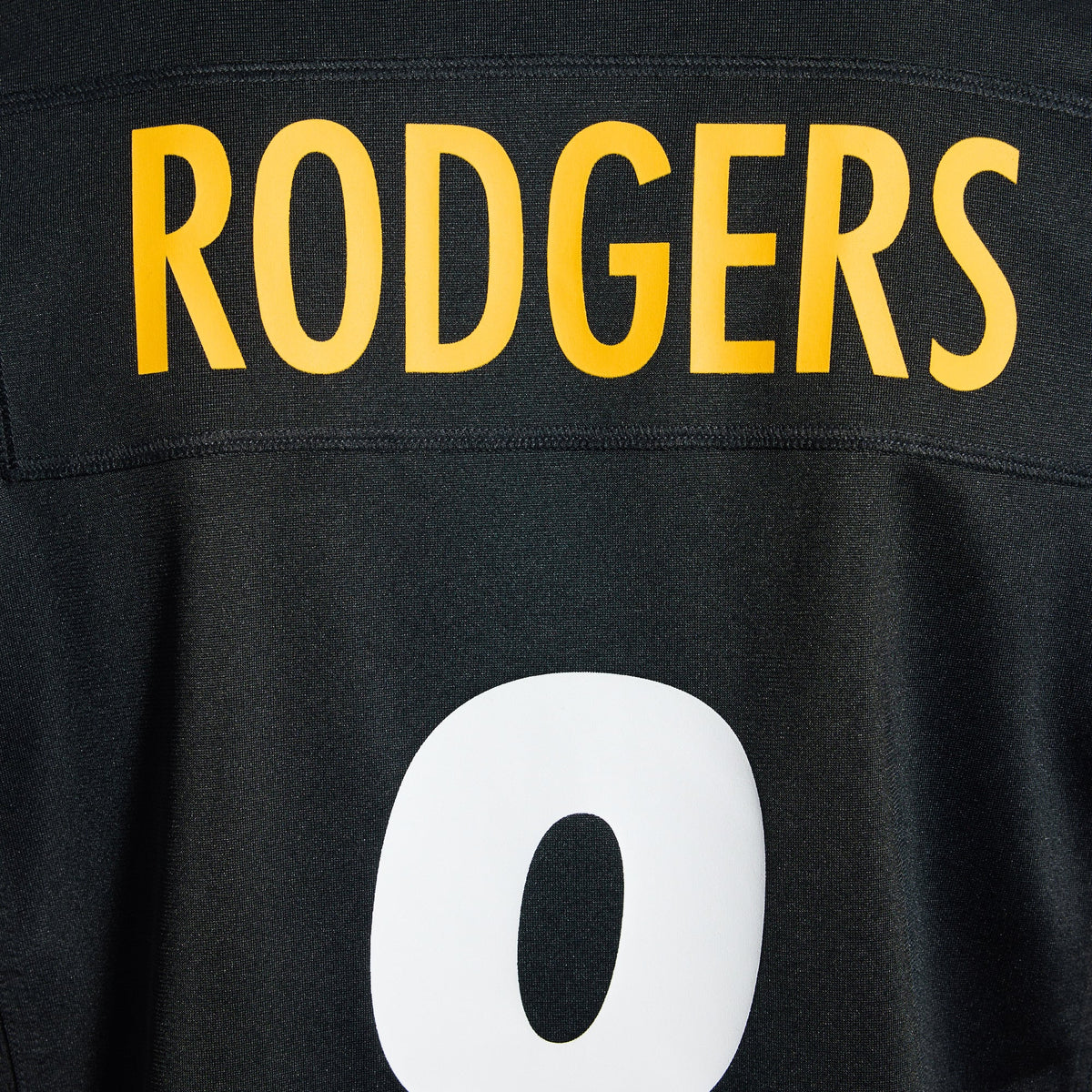 Men's Pittsburgh Steelers Aaron Rodgers Gold Alternate 1933 Throwback Jersey