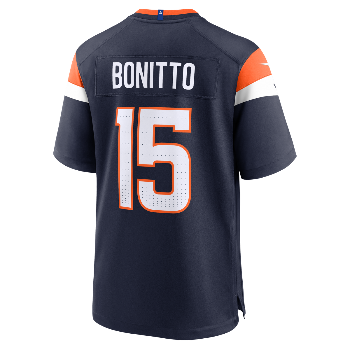 Men's Denver Broncos Nik Bonitto Navy Alternate Jersey