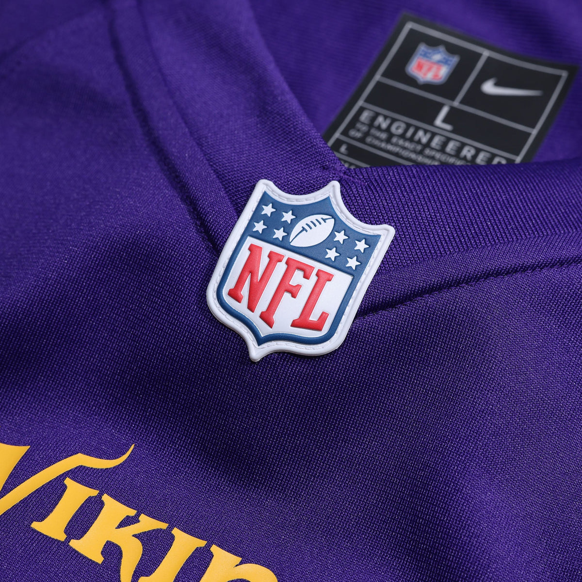 Men's Minnesota Vikings Andrew Van Ginkel Purple Team Jersey