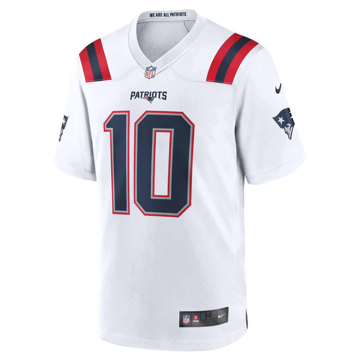 Men's New England Patriots Drake Maye Navy Player Jersey