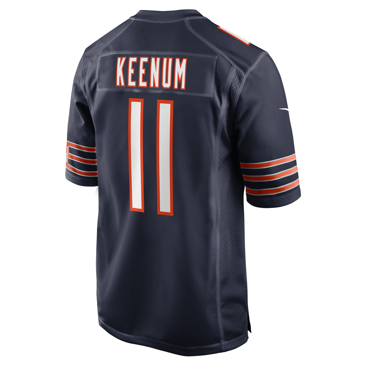Men's Chicago Bears Case Keenum Navy Team Jersey