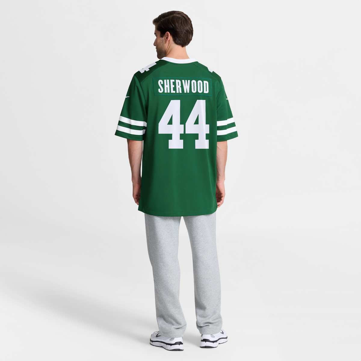 Men's New York Jets Jamien Sherwood Legacy Green Team Jersey