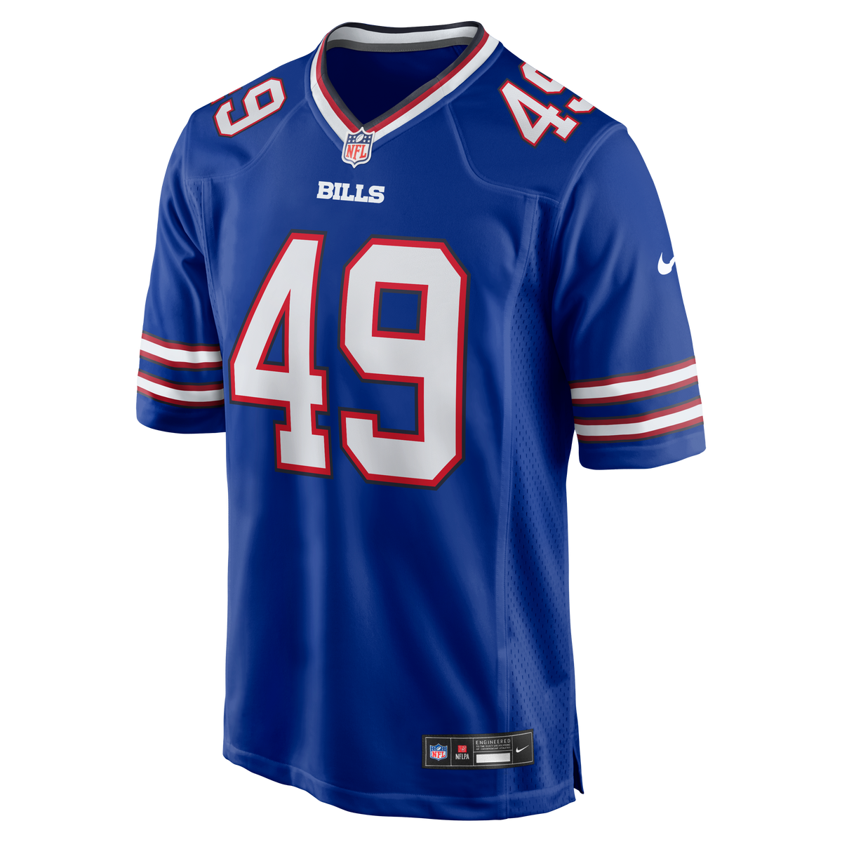 Men's Buffalo Bills DaShaun White Royal Team Jersey
