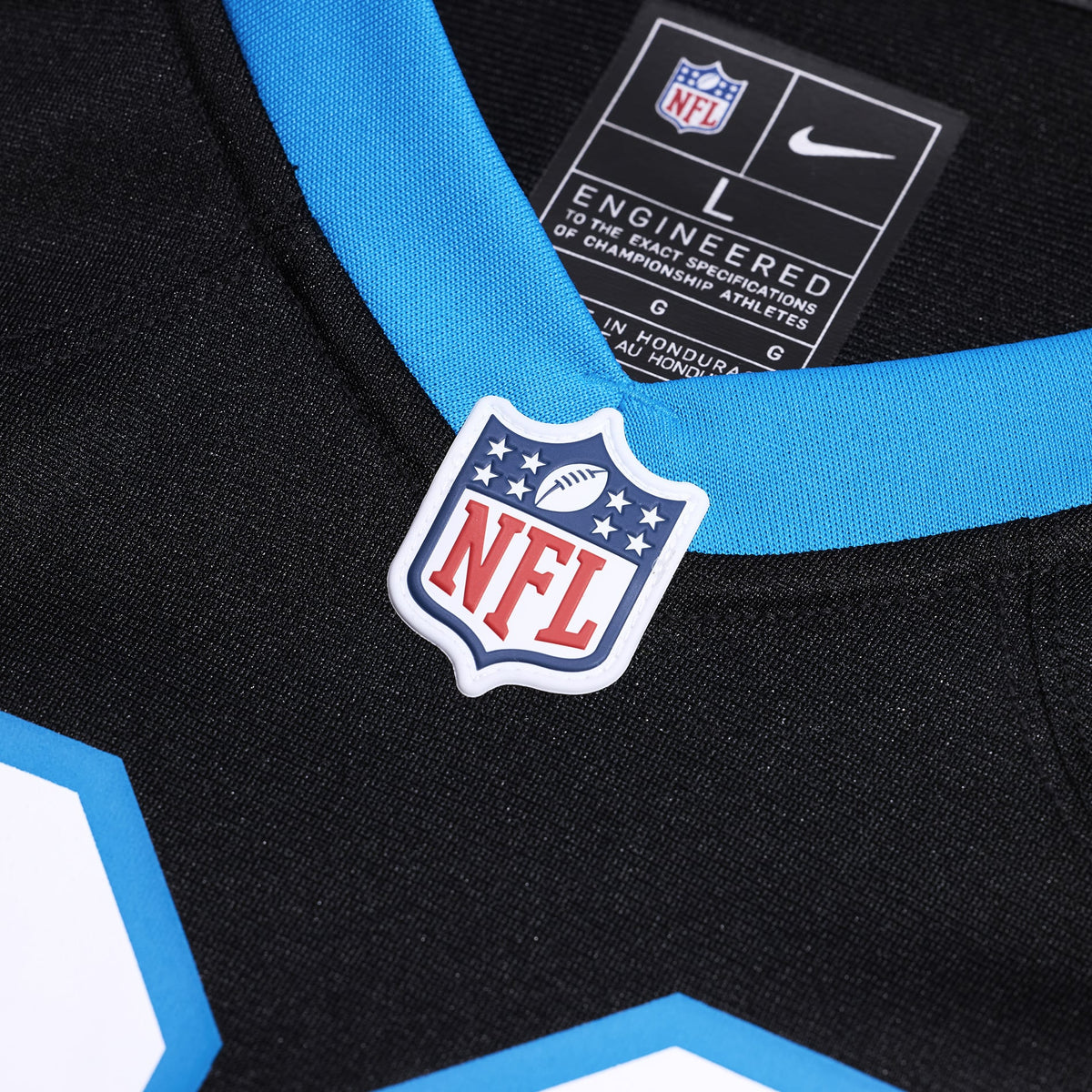 Men's Carolina Panthers Sam Martin Black Team Jersey