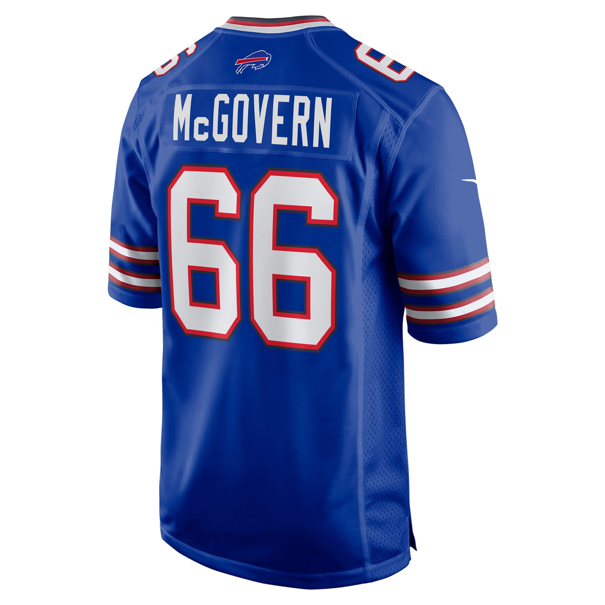 Men's Buffalo Bills Connor McGovern Royal Game Player Jersey