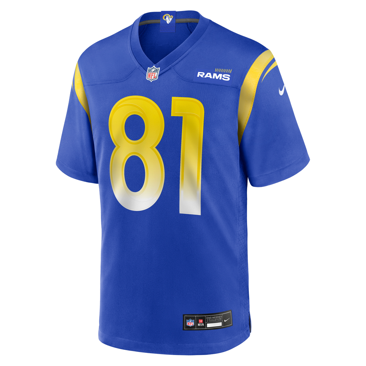 Men's Los Angeles Rams Torry Holt Royal Game Retired Player Jersey
