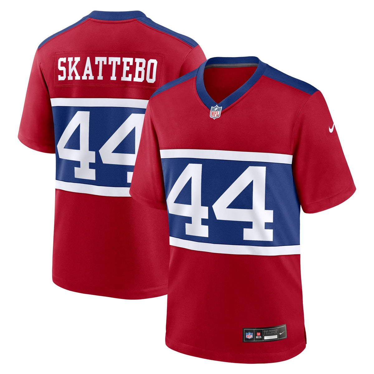 Men's New York Giants Cam Skattebo White Jersey