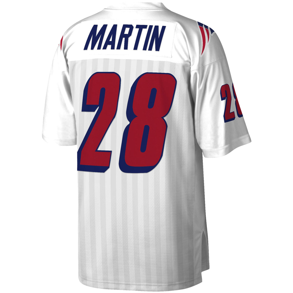 Men's New England Patriots Curtis Martin White Legacy Replica Jersey