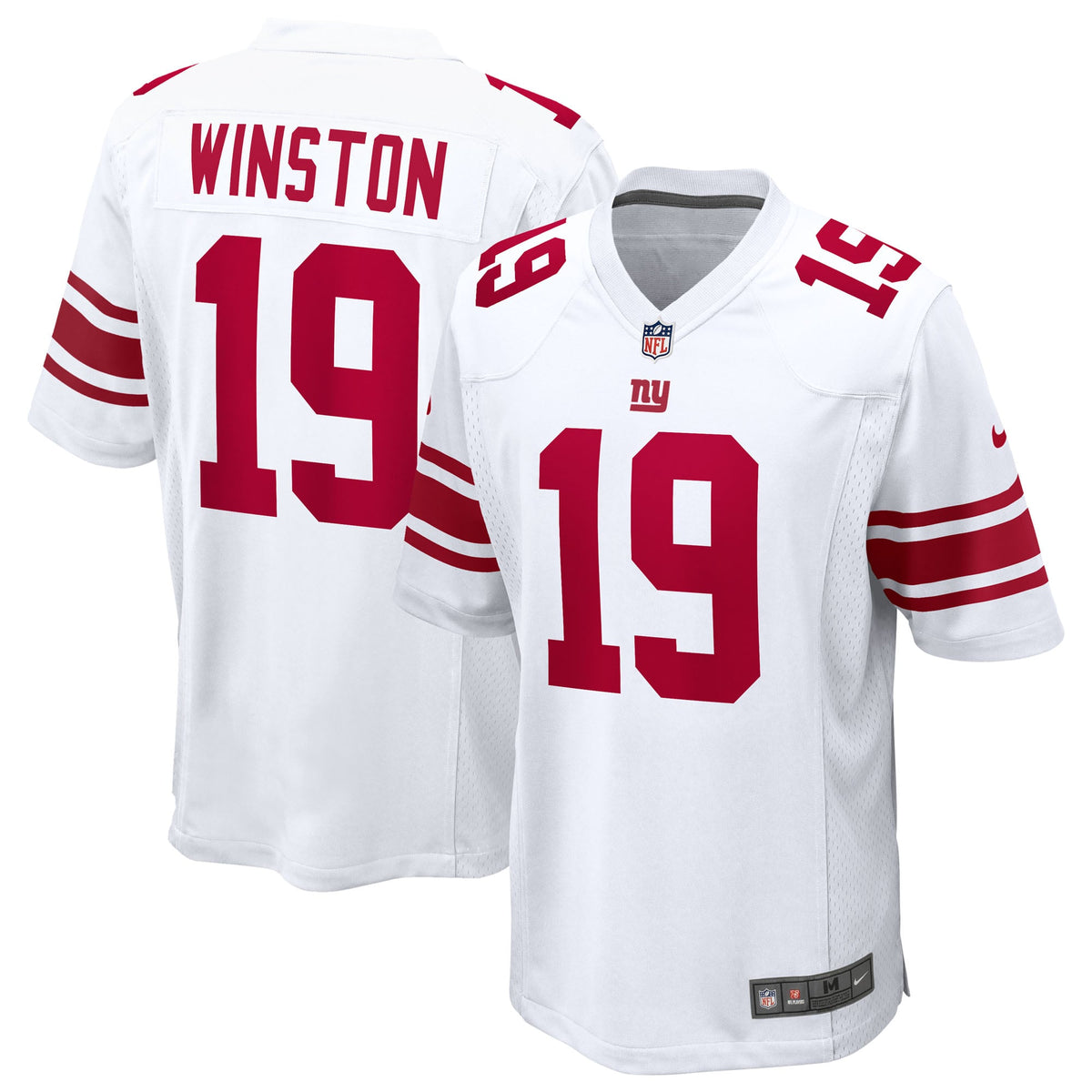 Men's New York Giants Jameis Winston Century Red Alternate Jersey