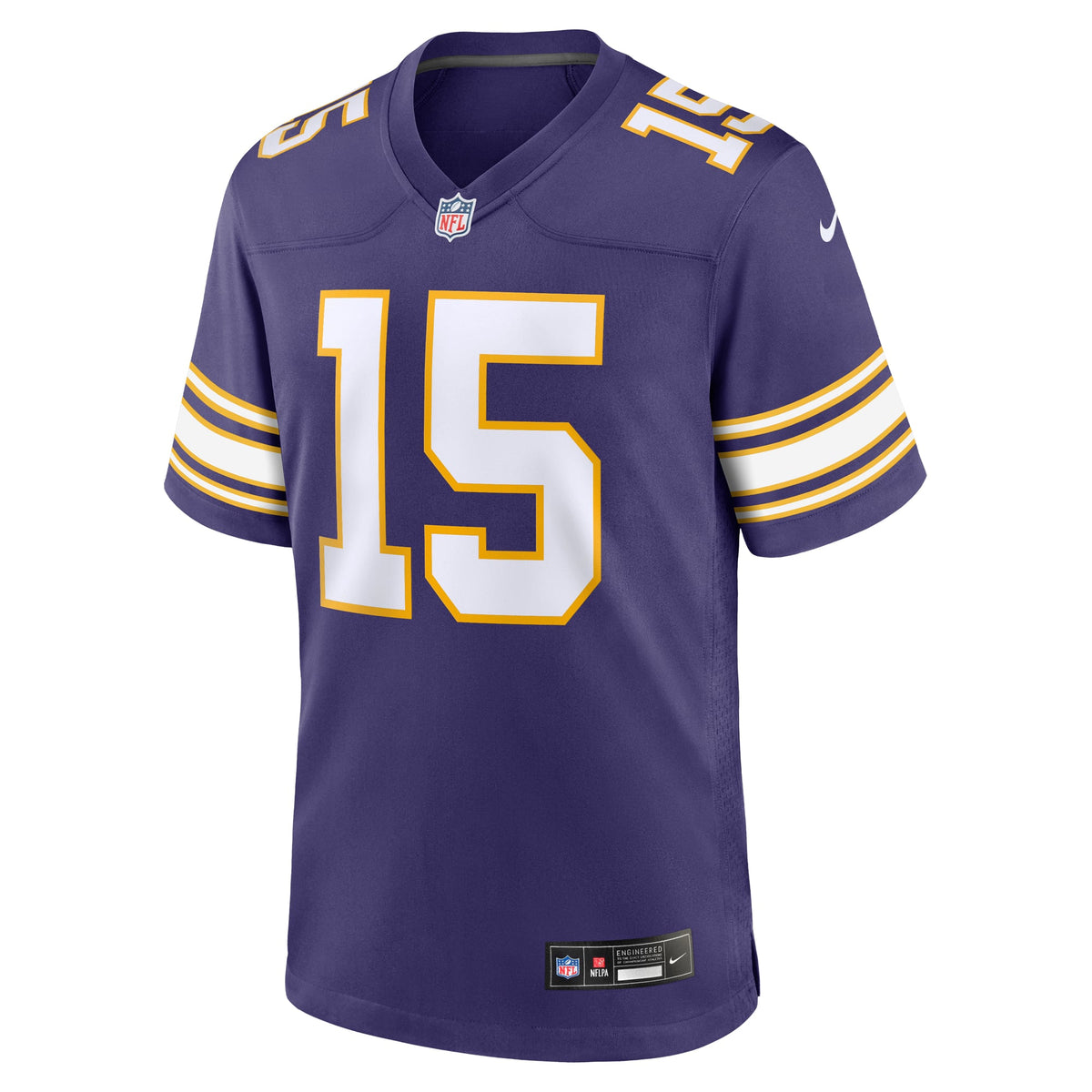 Men's Minnesota Vikings Dallas Turner White Jersey