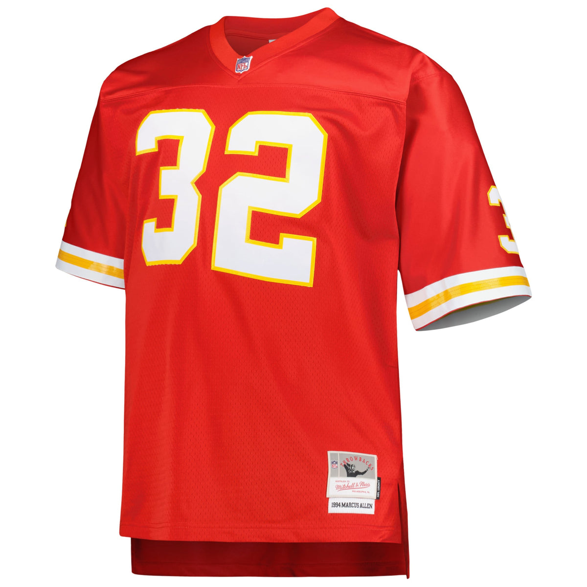 Men's Kansas City Chiefs Marcus Allen Red Big & Tall 1994 Retired Player Replica Jersey