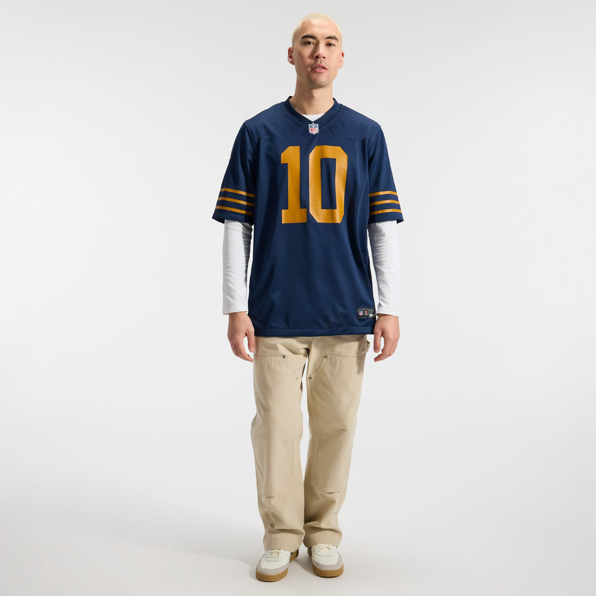 Men's Green Bay Packers Love White Jersey