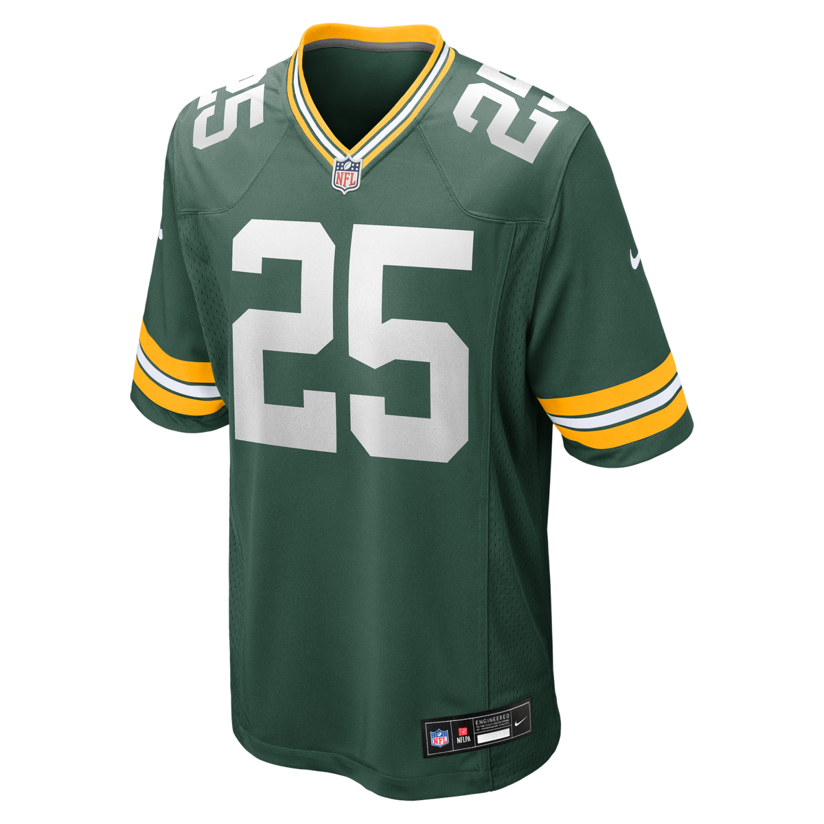 Men's Green Bay Packers Keisean Nixon Green Game Player Jersey